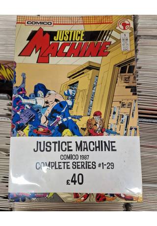 Justice Machine 1987 #1-29