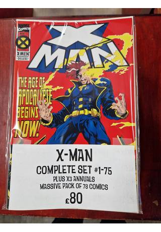 X-Man Complete Set #1-75