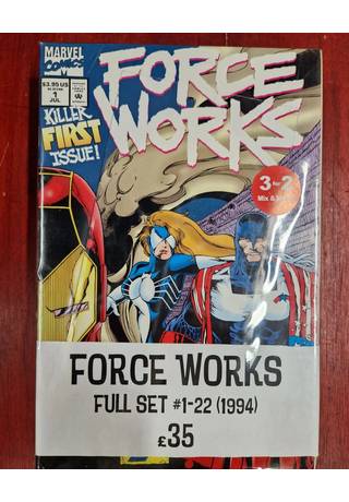 Force Works 1994 Complete Set #1-22