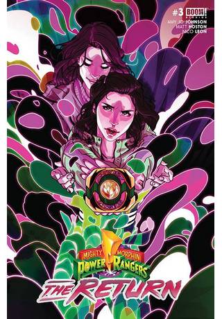 Mighty Morphin Power Rangers The Return #3 Cover A Montes