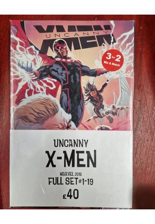 Uncanny X-Men 2016 full set #1-19