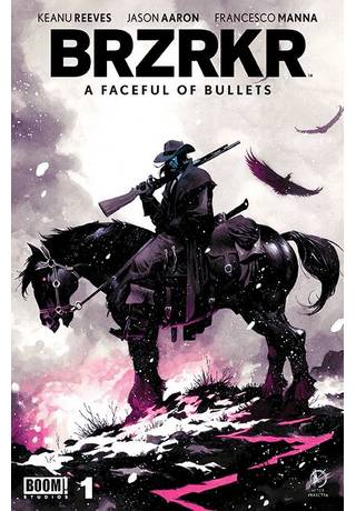 BRZRKR A Faceful Of Bullets #1 Cover A Manna 