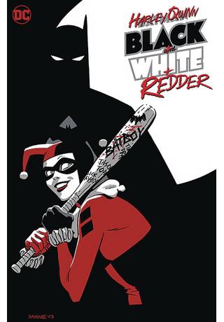 Harley Quinn Black White Redder Tp