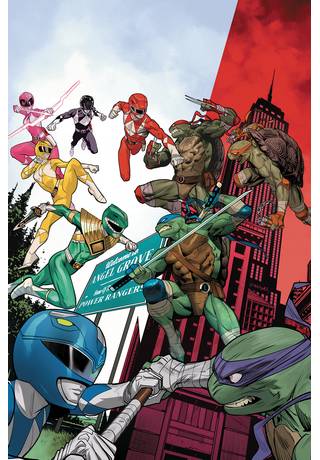 Power Rangers Teenage Mutant Ninja Turtles #2 Cover A Mora 