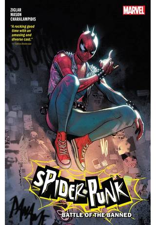 Spider-Punk Banned In DC TP