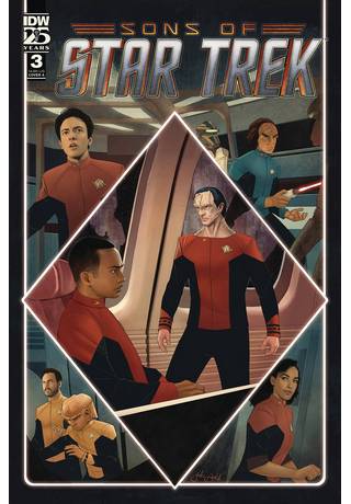 Star Trek Sons Of Star Trek #3 Cover A Bartok