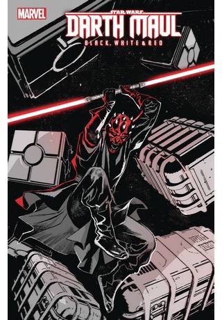 Star Wars Darth Maul Bw Red #3