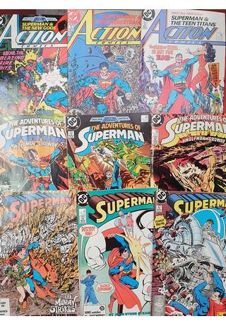 Superman Grab Bag 10 assorted comics