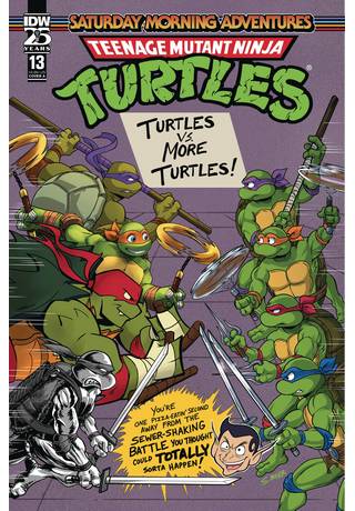 Tmnt Saturday Morning Adv 2023 #13 Cover A Myer