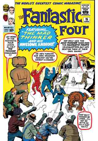 True Believers Fantastic Four Mad Thinker Droid #1